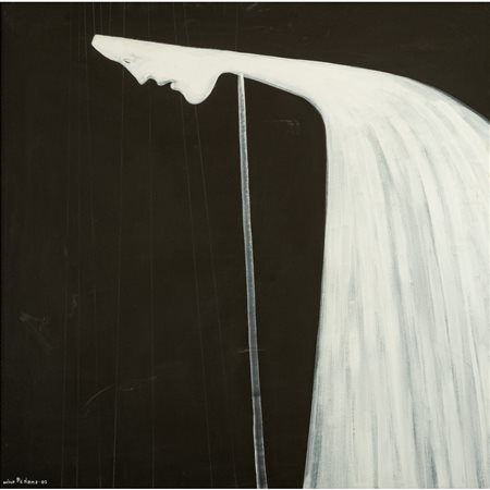 NINO PEDONE, Olio su tela