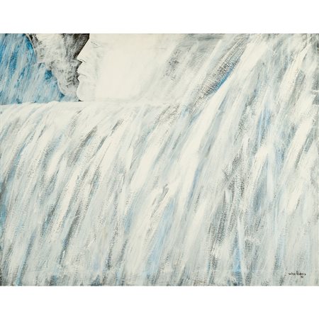 NINO PEDONE, Olio su tela