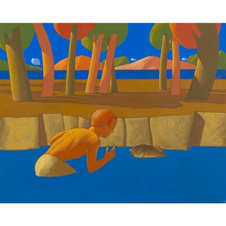 MARCO MANZELLA, Olio su tela