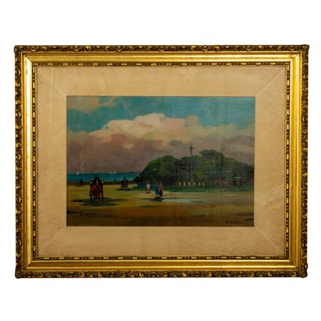 RENATO NATALI, Olio su tavola