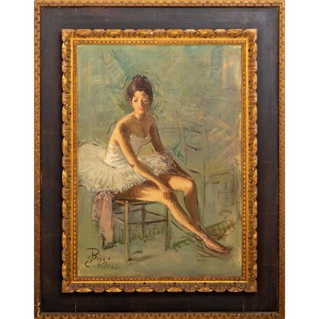 SERGIO CIRNO BISSI, Olio su tela