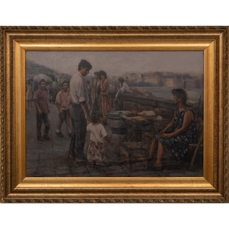 TONINO MANNA, Olio su tela