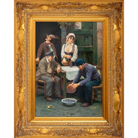 FEDERICO ALFANO, Olio su tela