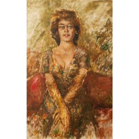 COSTANTINO LAGANA', Olio su tela