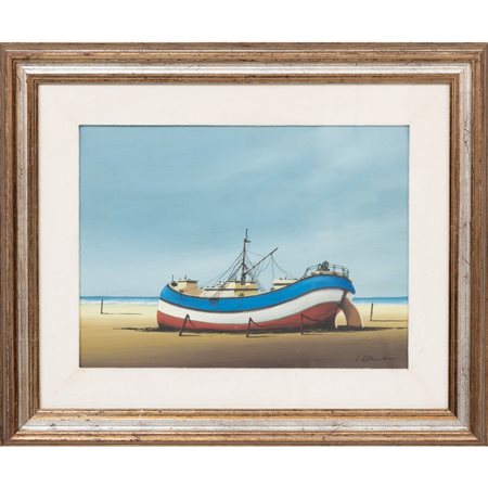 GIUSEPPE PALMIERI, Olio su tavola