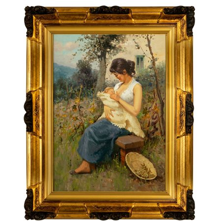 FEDERICO ALFANO, Olio su tela