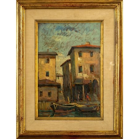 NELLO GIOVANNELLI, Olio su masonite