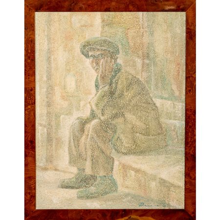 GIUSEPPE PETRUZZELLA, Tecnica mista su cartone