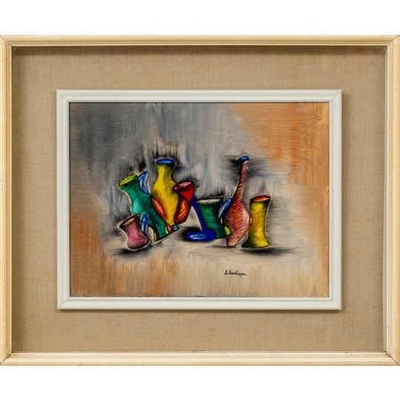 M. BEVILACQUA, Olio su tela