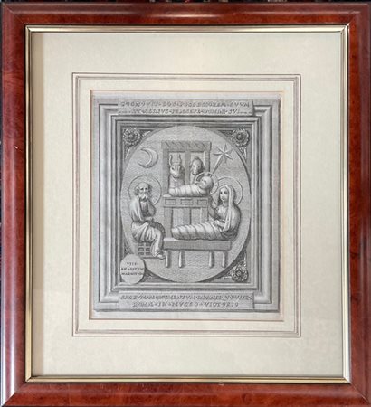 Anton Francesco Gori, Presepe, dal volume di Sannazzaro "Del parto della Vergin