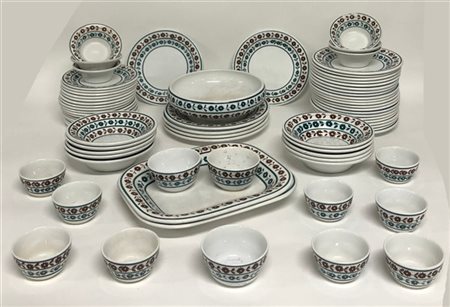 Manifattura Richard Ginori - Mondovì, secolo XX. Parte di servizio in ceramica