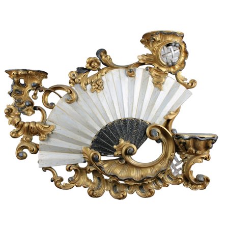 CURIOSA MENSOLA PORTA VASI