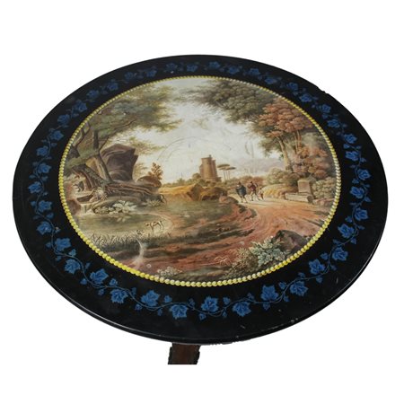 TAVOLINO CON PIANO IN SCAGLIOLA