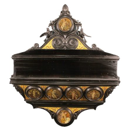 BELLA MENSOLA IN LEGNO EBANIZZATO