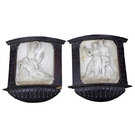 COPPIA DI IMPORTANTI PLACCHE