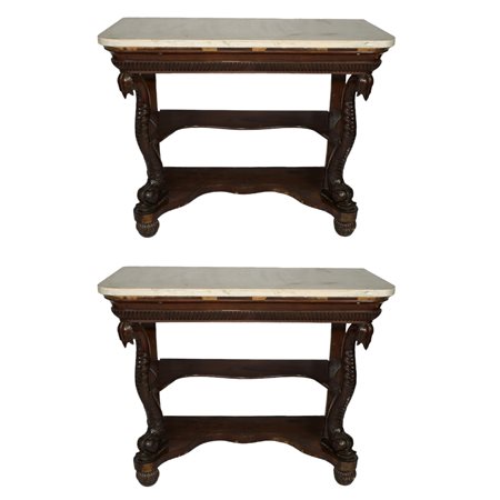 COPPIA DI ELEGANTI CONSOLLE