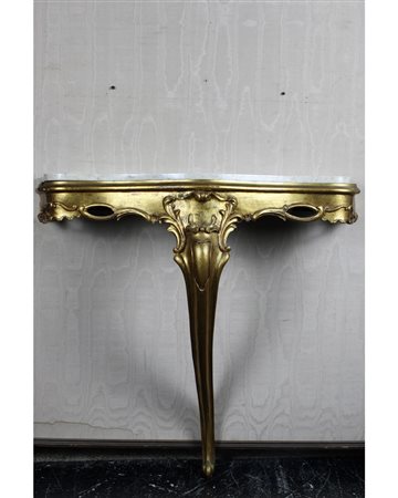 CONSOLLE A GOCCIA AD UNA GAMBA