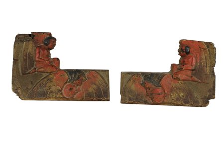 COPPIA DI ELEMENTI DA CARRETTO