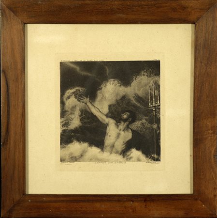 Luigi Ratini, La tempesta-L'ira di Nettuno, 1925