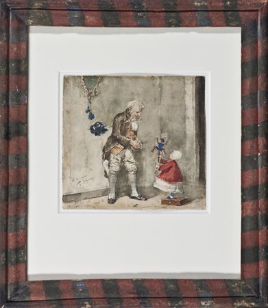 Attilio Simonetti, Il gioco, 1872