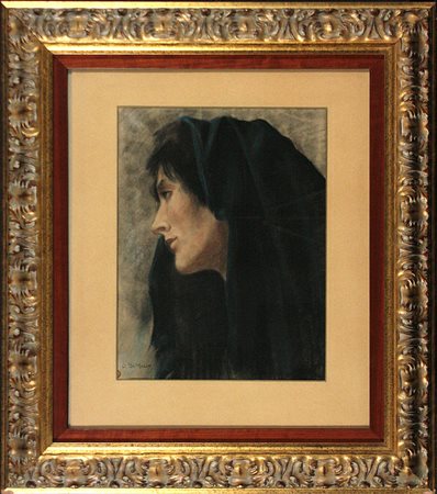 Oreste Da Molin, L'addolorata, 1895