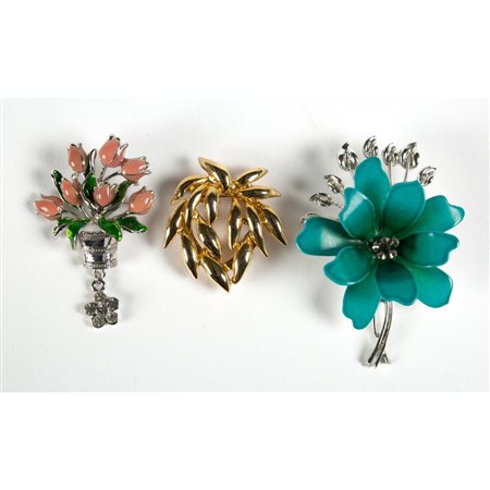 DUE SPILLE E UN FERMA FOULARD XX SECOLO