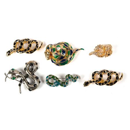 SEI SPILLE ANIMALIER XX SECOLO