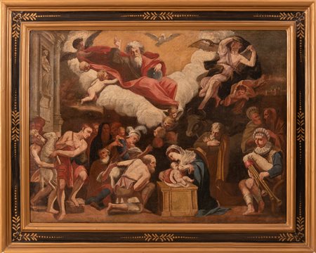 Pittore umbro del XVIII secolo   Adorazione dei Pastori 
