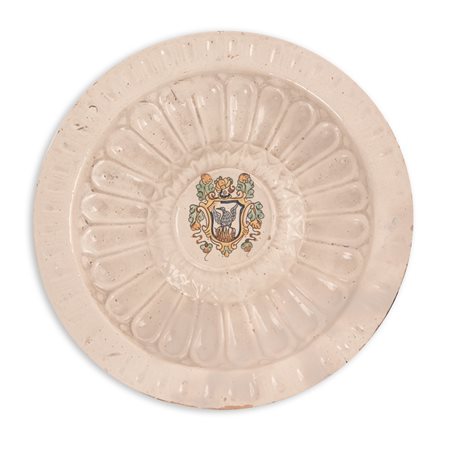 Manifattura Deruta della prima metà del XVII secolo   Bacile da acquereccia  