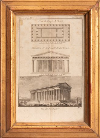    Incisione raffigurante Parthenon 