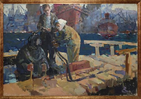 Personaggi con palombaro