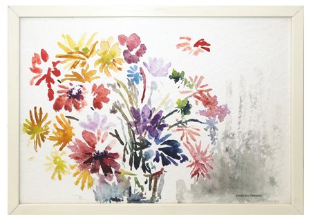 Martino Pennisi (Acireale)  - Vaso con fiori