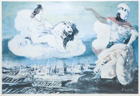 Salvatore Fiume (Comiso 1915-Milano 1997)  - Eneide 721/999