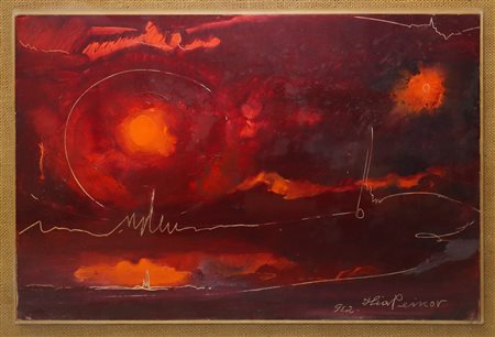 Llia  Peikov (Sofia 1911-Roma  1988)  - Composizione astratta