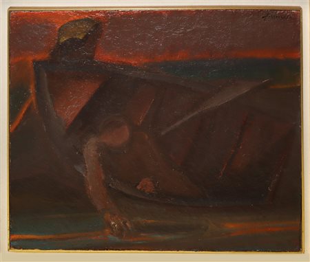 Franco Francese (1920-1996)  - L'acqua scorre tra le dita