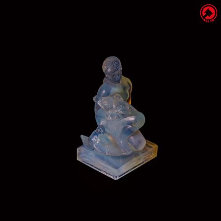 ERNST MARIUS SABINO - Statuetta in vetro