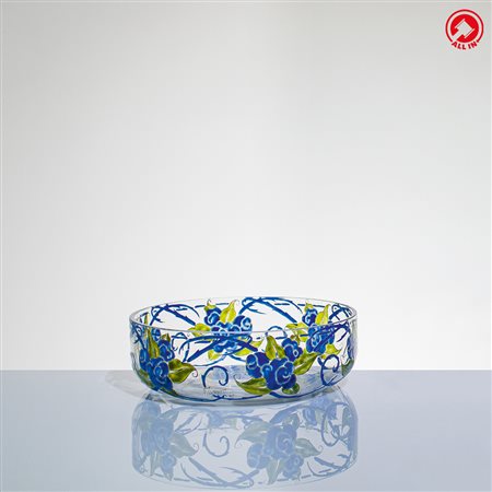 ADRIEN MAZOYER - Coppa in vetro trasparente