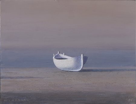 LAZZARO WALTER (1914 - 1989) - Barca bianca.