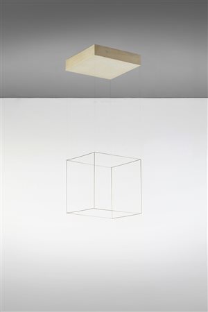 COLOMBO GIANNI (1937 - 1993) - Spazio elastico. Cubo.