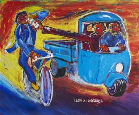 SANPAOLESI GINO (1948 - 2018) - Ladri di gazzose.