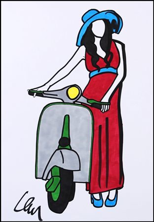 LODOLA MARCO Dorno 1955 "Senza titolo"