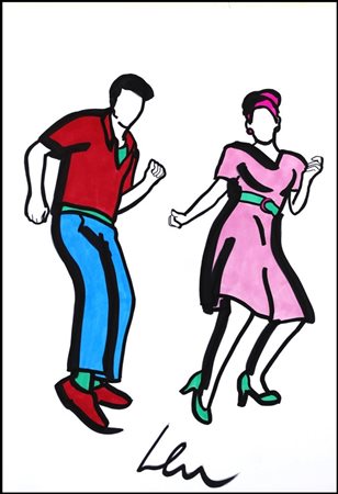 LODOLA MARCO Dorno 1955 "Senza titolo"