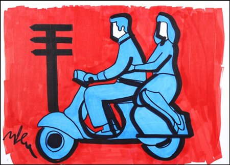 LODOLA MARCO Dorno 1955 "Senza titolo"