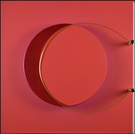 BANI BRUNO Milano 1964 "Eclissi parziale rossa"