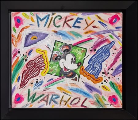 DONZELLI BRUNO Napoli 1941 "Mickey Warhol"