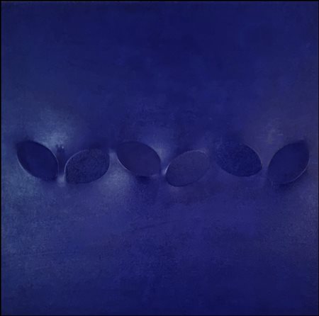 SIMETI TURI Alcamo 1929 - Milano 2021 "6 Ovali blu"