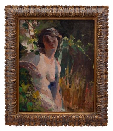 Angelo Landi Salò (BS) 1879 – 1944 Nudo femminile