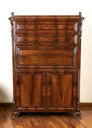 Secretaire Biedermeier - Europa settentrionale, metà XIX secolo