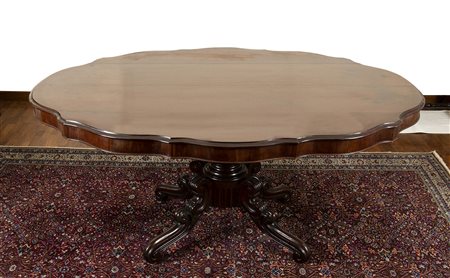 Tavolo  francese in mogano - fine XIX secolo