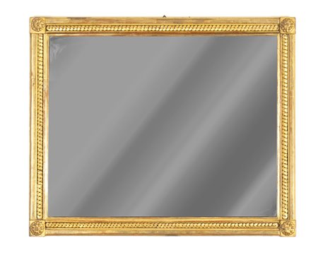 Specchiera dorata francese - XIX secolo